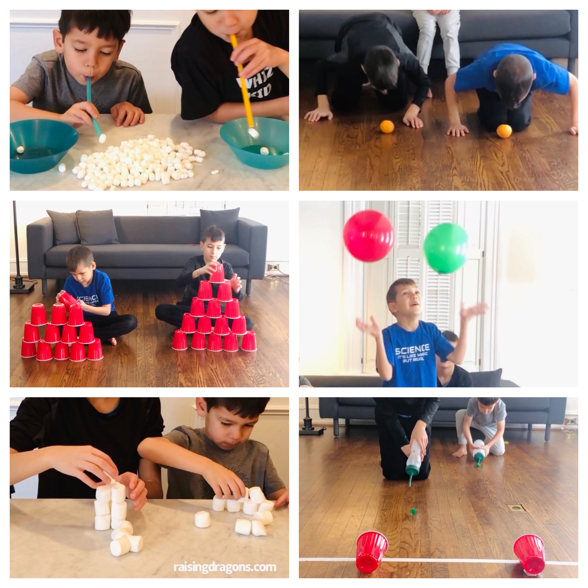 10 Minute-To-Win-It Games for Kids ⋆ Raising Dragons